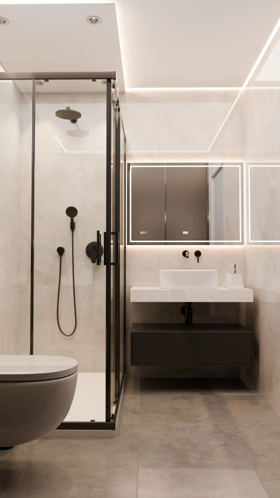 Vizualizacija kupaonice penthousea